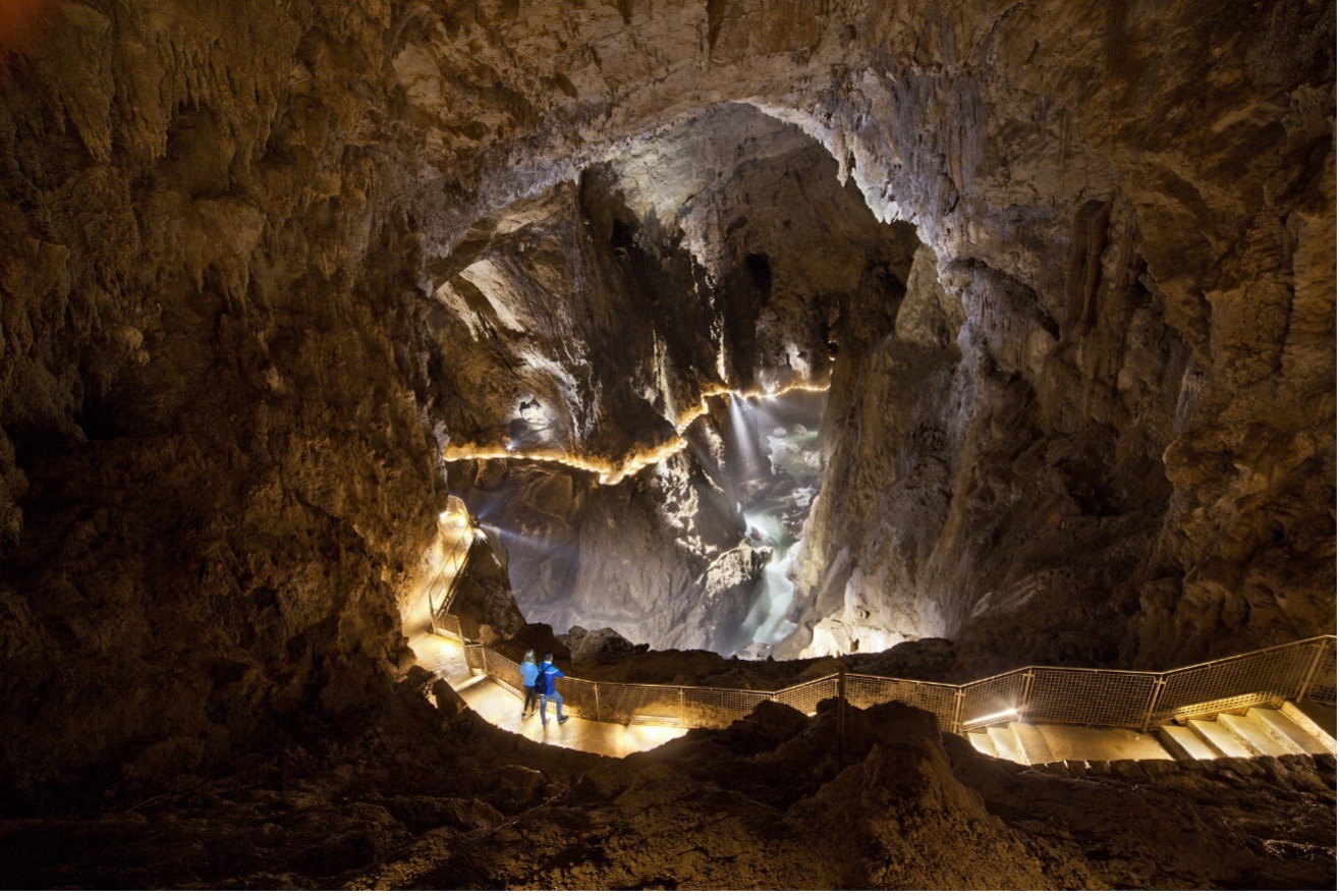 Škocjan cave, photo: Jošt Gantar